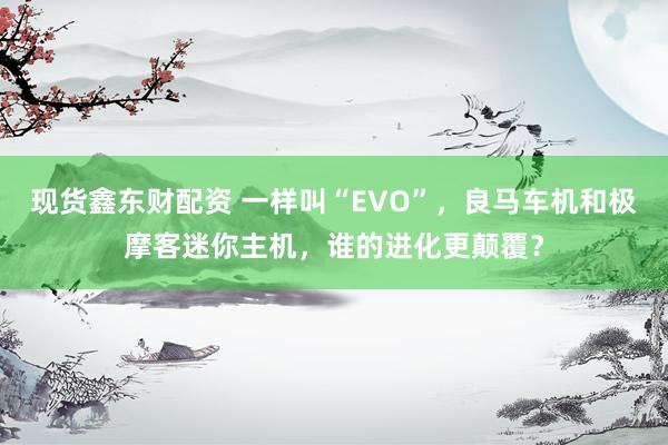 现货鑫东财配资 一样叫“EVO”，良马车机和极摩客迷你主机，谁的进化更颠覆？