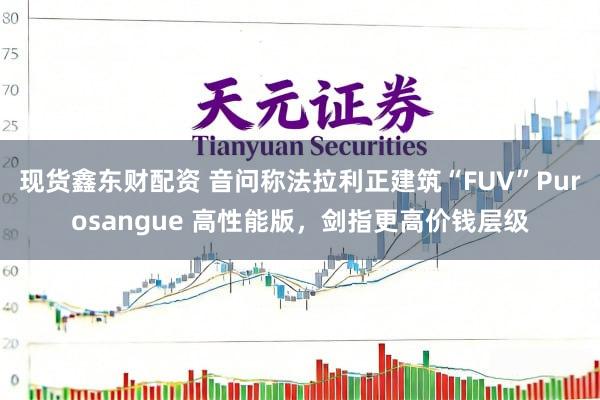 现货鑫东财配资 音问称法拉利正建筑“FUV”Purosangue 高性能版，剑指更高价钱层级